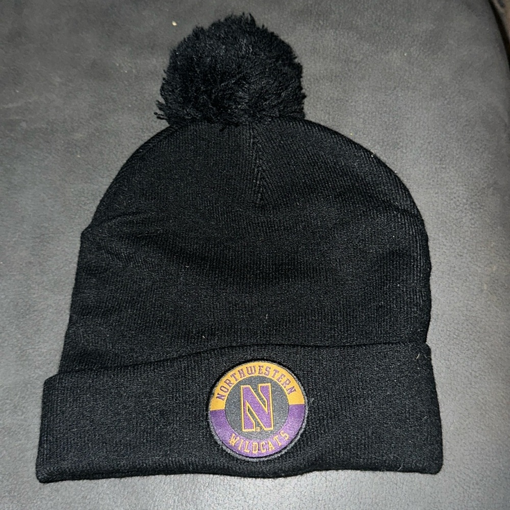 Northwestern University beanie winter hat